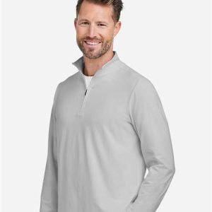 Men's Raleigh Stretch Quarter-Zip Pullover - DG425 - Image 18