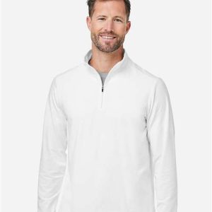 Men's Raleigh Stretch Quarter-Zip Pullover - DG425 - Image 29
