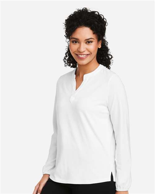 Women's Raleigh Half-Placket Knit Top - DP122W