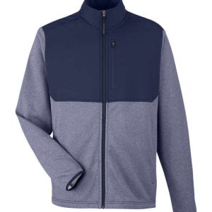 Men's Venture Heathered Stripe Hybrid Jacket - CE74 - Image 8