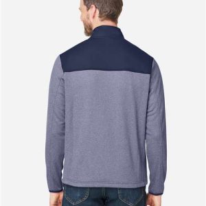 Men's Venture Heathered Stripe Hybrid Jacket - CE74 - Image 13