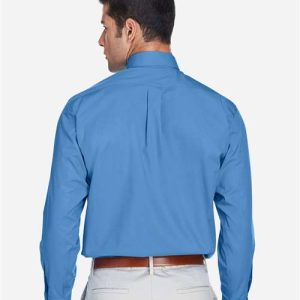 Men's Tall Crown Collection® Broadcloth Woven Dress Shirt - D620T - Image 6