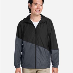 Unisex Techno Lite Colorblock Windbreaker - CE710 - Image 5