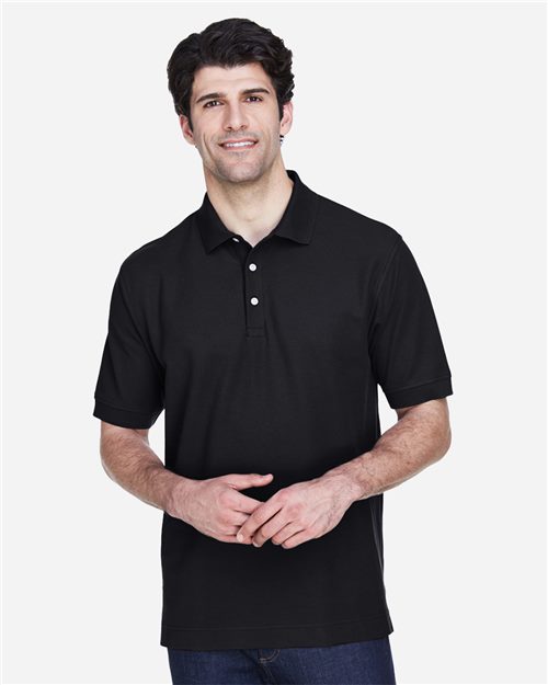 Men's Pima Piqué Polo - D100