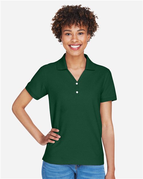 Women's Pima Piqué Polo - D100W