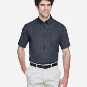Men's Optimum Short Sleeve Twill Dress Shirt - 88194