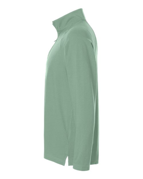 Men's Seaton Pebble Textured Quarter-Zip Pullover - DG402