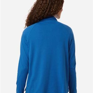 Women's Seaton Pebble Textured Quarter-Zip Pullover - DG402W - Image 19