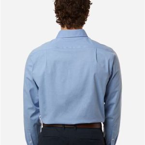 Men's CrownLux Performance® Spencer Poplin Dress Shirt - DG505 - Image 25