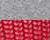 Heather Grey/ Red