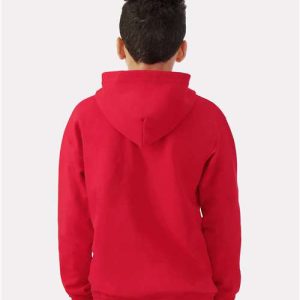 Youth Heavy Blend™ Full-Zip Hooded Sweatshirt - 18600B - Image 19