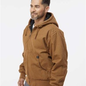 Men's Cheyenne Boulder Cloth™ Hooded Jacket with Tricot Quilt Lining - 5020 - Image 12