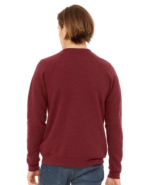 Unisex Sponge Fleece Raglan Crewneck Sweatshirt - 3901