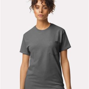 Unisex Ultra Cotton® Pocket T-Shirt - 2300 - Image 11