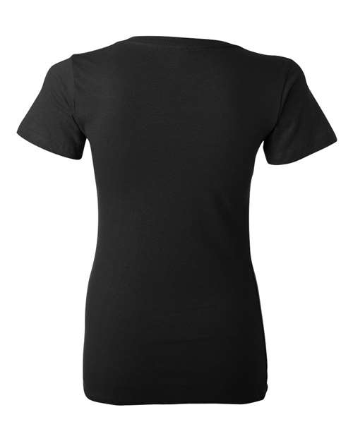 Women’s Jersey Deep V-Neck Tee - 6035