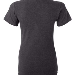 Women’s Jersey Deep V-Neck Tee - 6035 - Image 7