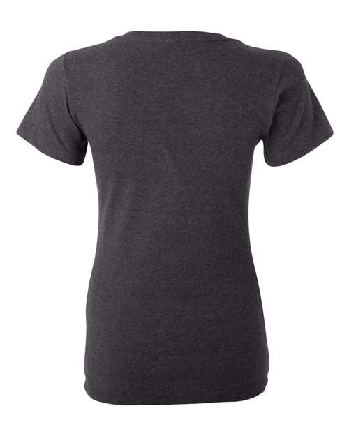 Women’s Jersey Deep V-Neck Tee - 6035