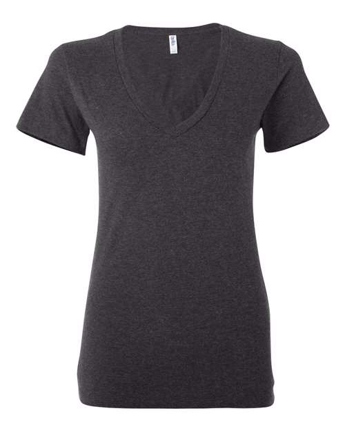 Women’s Jersey Deep V-Neck Tee - 6035