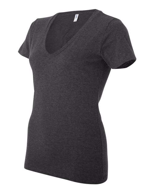 Women’s Jersey Deep V-Neck Tee - 6035