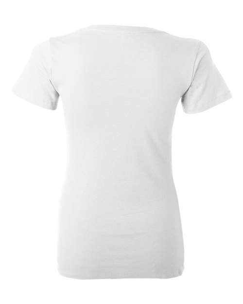 Women’s Jersey Deep V-Neck Tee - 6035