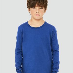 Youth Jersey Long Sleeve Tee - 3501Y