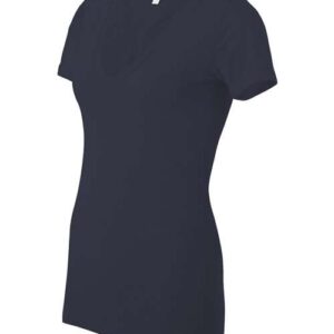 Women’s Jersey Deep V-Neck Tee - 6035 - Image 9