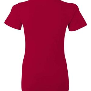 Women’s Jersey Deep V-Neck Tee - 6035 - Image 13