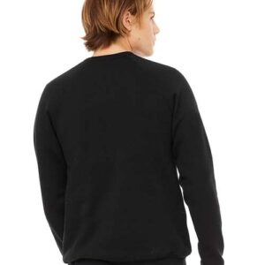 Unisex Sponge Fleece Raglan Crewneck Sweatshirt - 3901 - Image 19