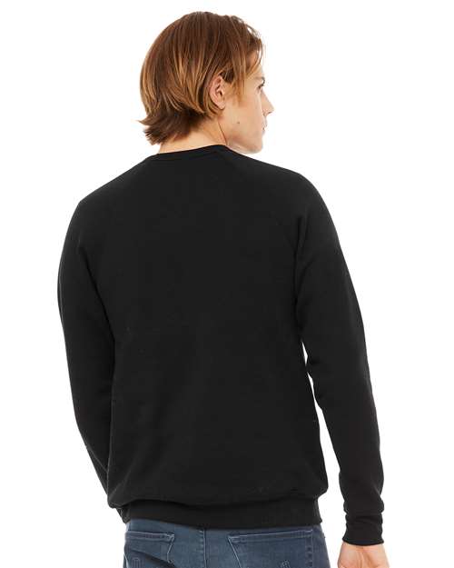 Unisex Sponge Fleece Raglan Crewneck Sweatshirt - 3901
