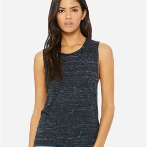 Women's Flowy Scoop Muscle Tank - 8803 - Image 5