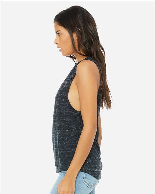 Women's Flowy Scoop Muscle Tank - 8803