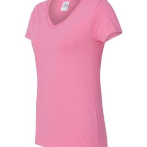 Women's Heavy Cotton™ V-Neck T-Shirt - 5V00L - Image 3