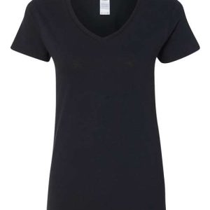 Women's Heavy Cotton™ V-Neck T-Shirt - 5V00L - Image 5