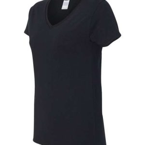 Women's Heavy Cotton™ V-Neck T-Shirt - 5V00L - Image 6
