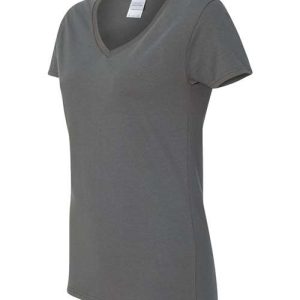 Women's Heavy Cotton™ V-Neck T-Shirt - 5V00L - Image 9