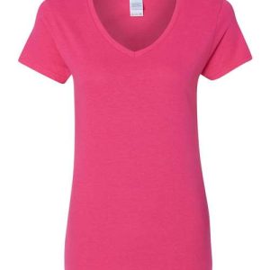 Women's Heavy Cotton™ V-Neck T-Shirt - 5V00L - Image 17