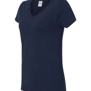 Women's Heavy Cotton™ V-Neck T-Shirt - 5V00L - Image 21