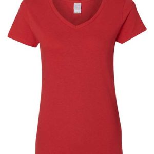 Women's Heavy Cotton™ V-Neck T-Shirt - 5V00L - Image 26