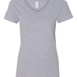 Women's Heavy Cotton™ V-Neck T-Shirt - 5V00L - Image 35