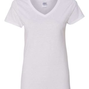 Women's Heavy Cotton™ V-Neck T-Shirt - 5V00L - Image 38