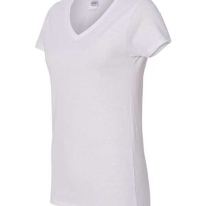 Women's Heavy Cotton™ V-Neck T-Shirt - 5V00L - Image 39