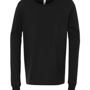 Youth Jersey Long Sleeve Tee - 3501Y - Image 2