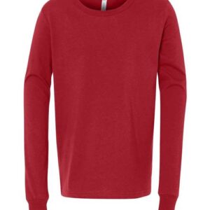 Youth Jersey Long Sleeve Tee - 3501Y - Image 11