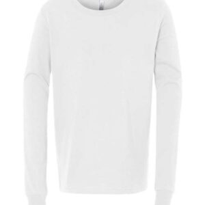 Youth Jersey Long Sleeve Tee - 3501Y - Image 14