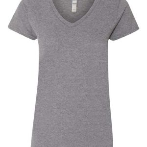 Women's Heavy Cotton™ V-Neck T-Shirt - 5V00L - Image 11