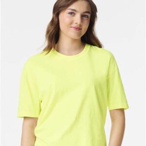 Women's Garment-Dyed Heavyweight Boxy T-Shirt - 3023CL - Image 41