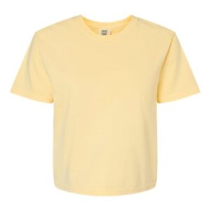 Women's Garment-Dyed Heavyweight Boxy T-Shirt - 3023CL - Image 8