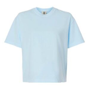 Women's Garment-Dyed Heavyweight Boxy T-Shirt - 3023CL - Image 20