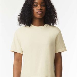 Women's Garment-Dyed Heavyweight Boxy T-Shirt - 3023CL - Image 29