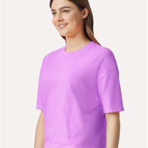 Women's Garment-Dyed Heavyweight Boxy T-Shirt - 3023CL - Image 48
